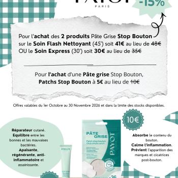 Nouveautés Pâte grise 