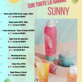 Promotions Sunny -40%